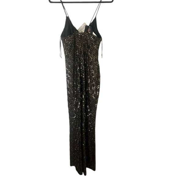 FUNKY The Mistress Collection Vintage Style 1680 SZ 9/10 Disco Metallic Gown Wit - Picture 6 of 11